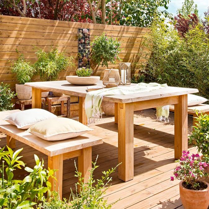 Materiales recomendables para remodelar el patio