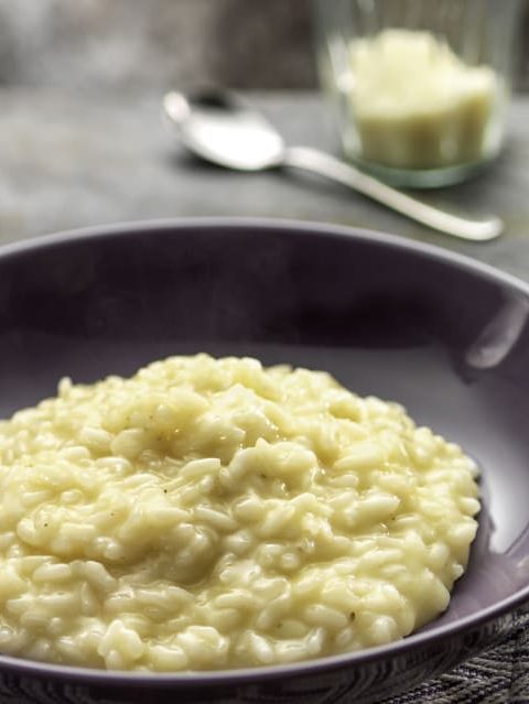 "receta británica de risotto"