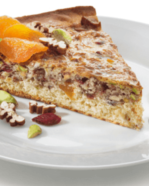 "Receta de quiche con arándanos"