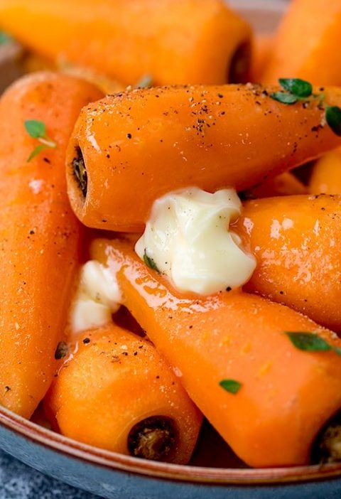 "Zanahorias en mantequilla"