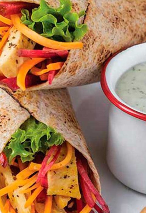 "Dip saludable de pollo búfalo"
