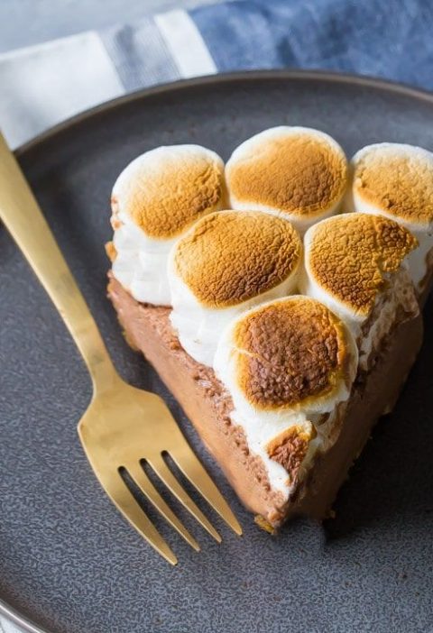 "Pastel de s´mores"