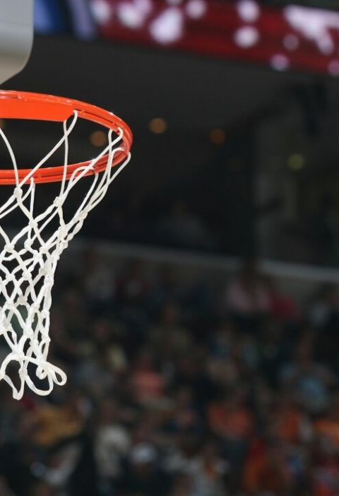 Tablero de basquetbol casero