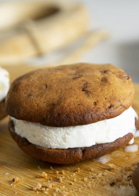 "galletas con helado"