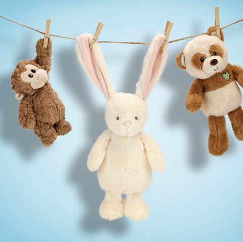 Limpiar juguetes de peluche