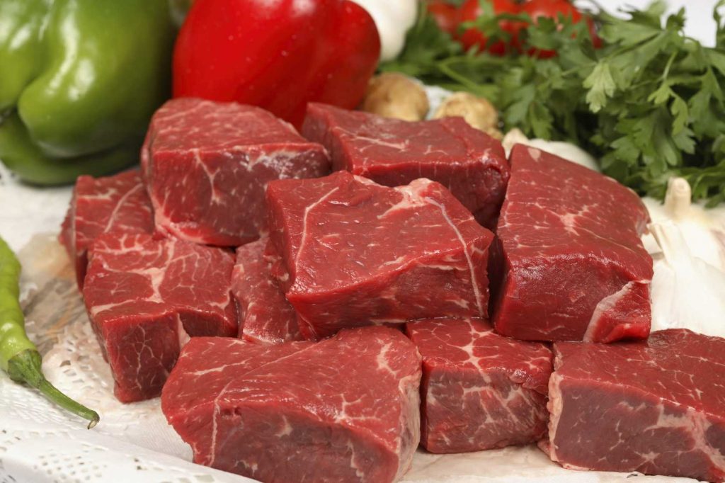 Vitaminas y minerales en la carne de res