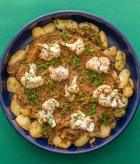 "ñoquis de arroz"