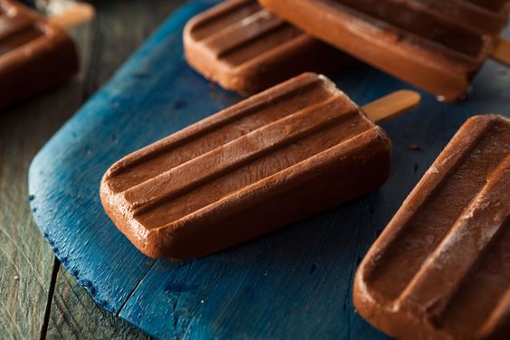"paletas de chocolate"