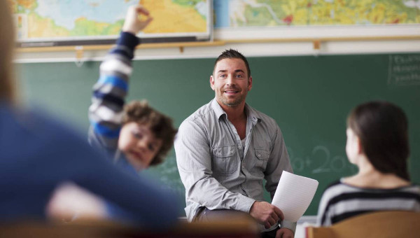 profesor enseñando